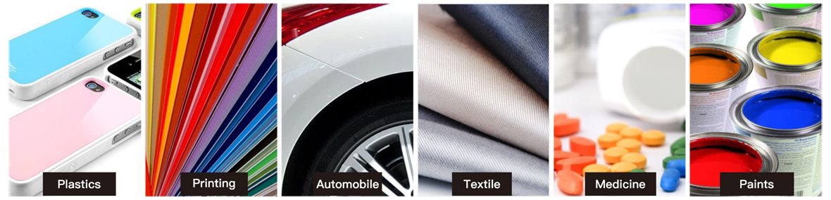 nr110 widely application in plastics, printing,automobile,textile, medicine, paints