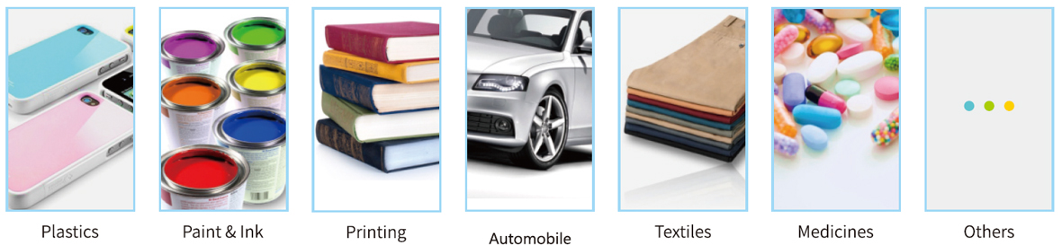 ts7700 application in plastic electronics, paint and coating, textile printing and dyeing, printing paper, automobile