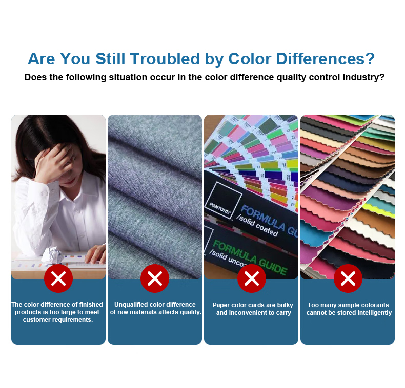 troubled by color differences