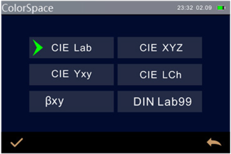 ms3003 Multiple Color Spaces for choose